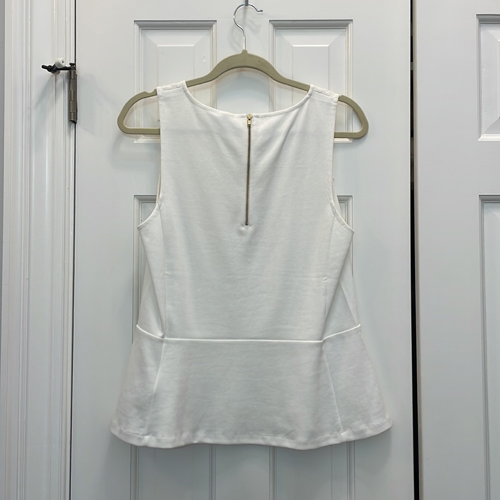 J Crew Peplum Top M - Picture 3 of 3